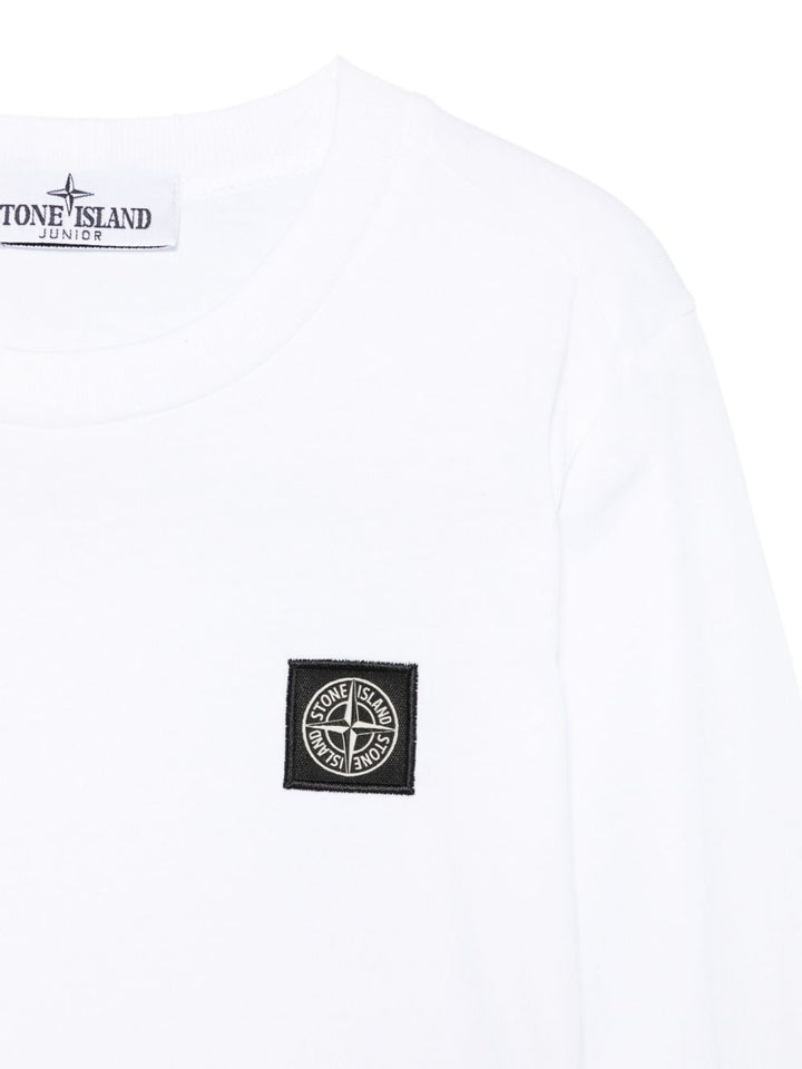 Stone Island Junior
T-shirt con applicazione Compass