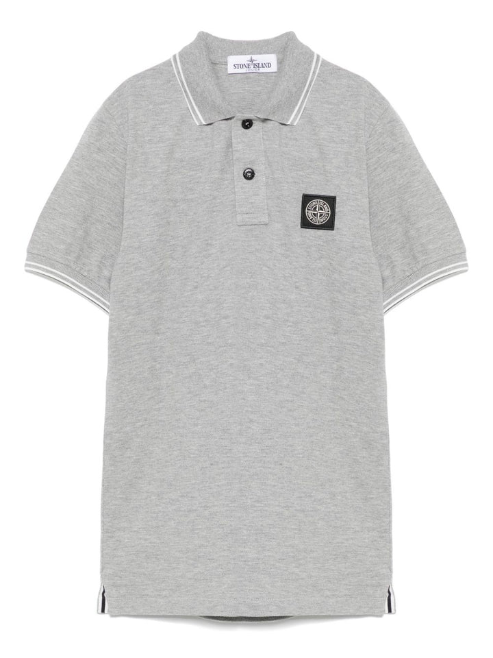 Stone Island Junior
Polo con applicazione Compass