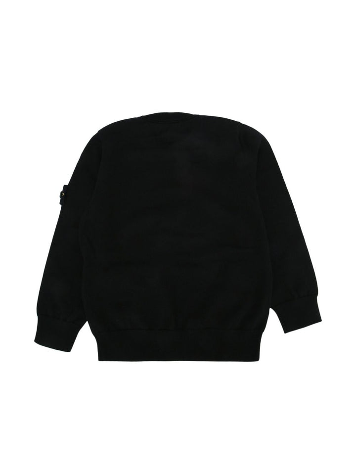 Stone Island Junior
Felpa con motivo Compass