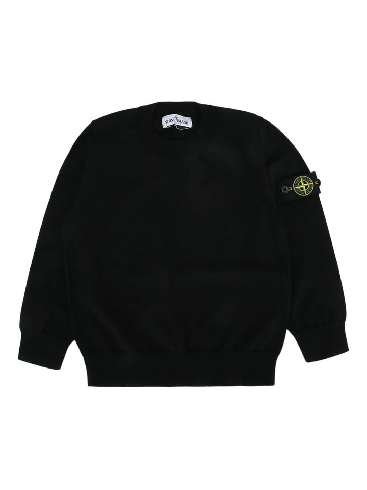 Stone Island Junior
Felpa con motivo Compass