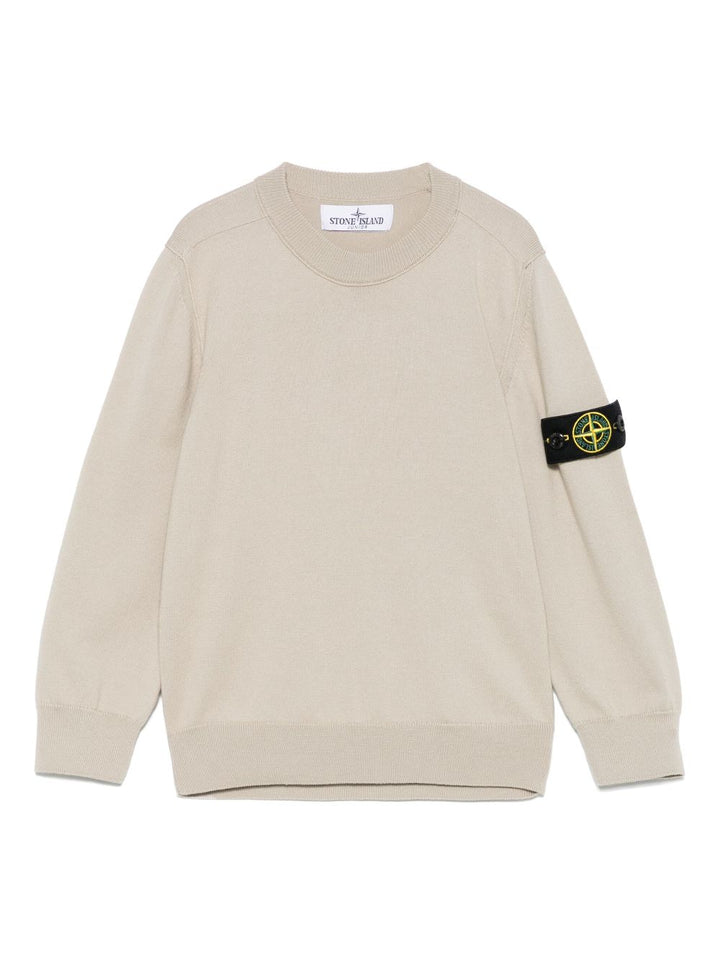 Stone Island Junior
Felpa con motivo Compass