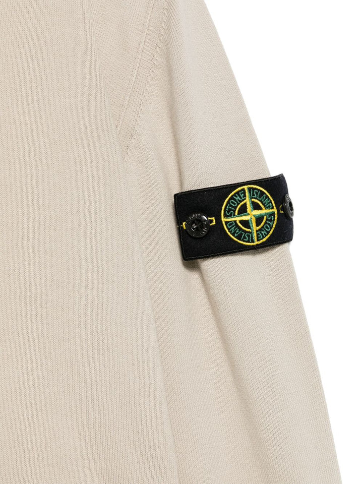 Stone Island Junior
Felpa con motivo Compass