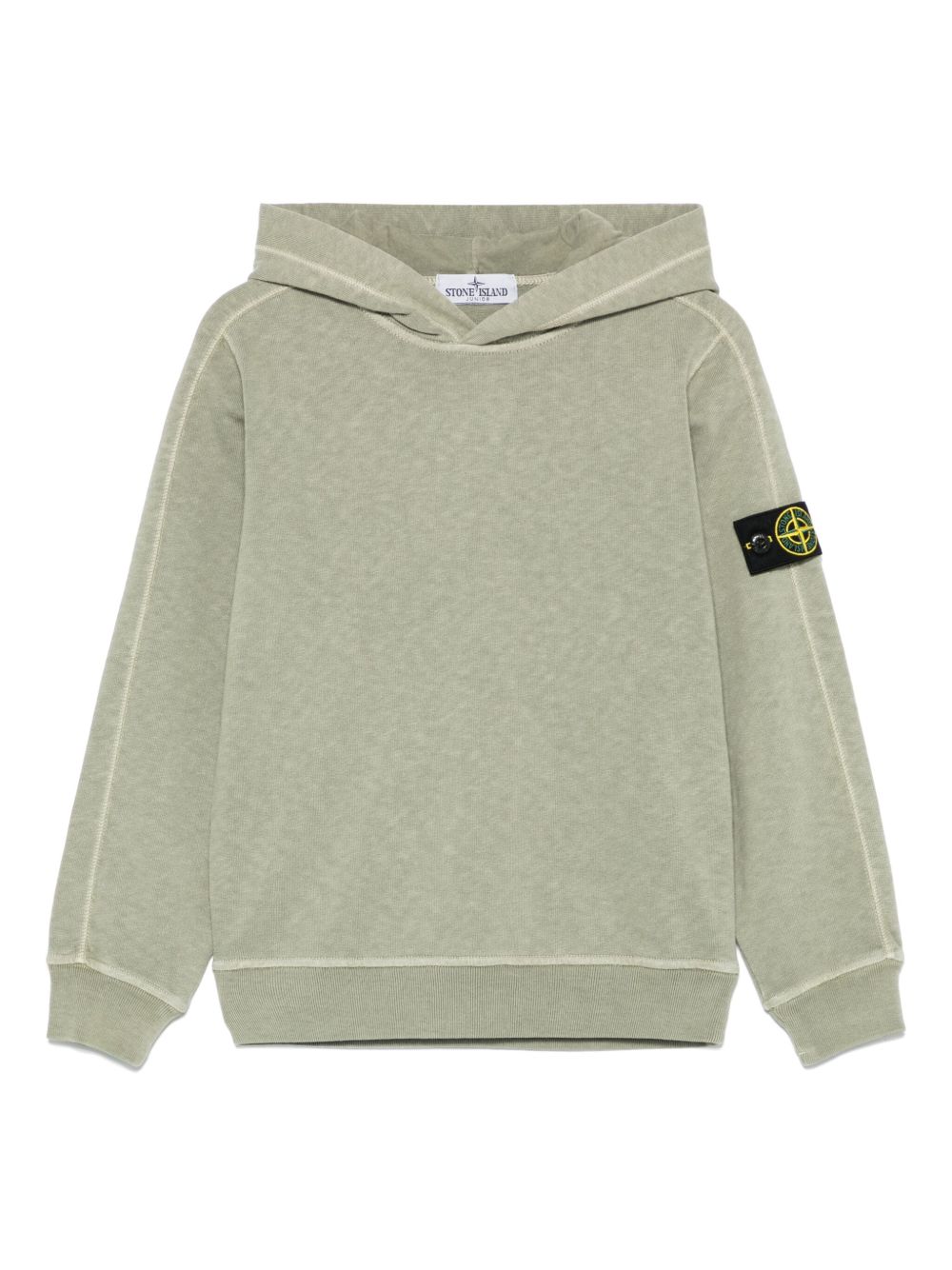 Stone Island Junior
Felpa con cappuccio e applicazione Compass