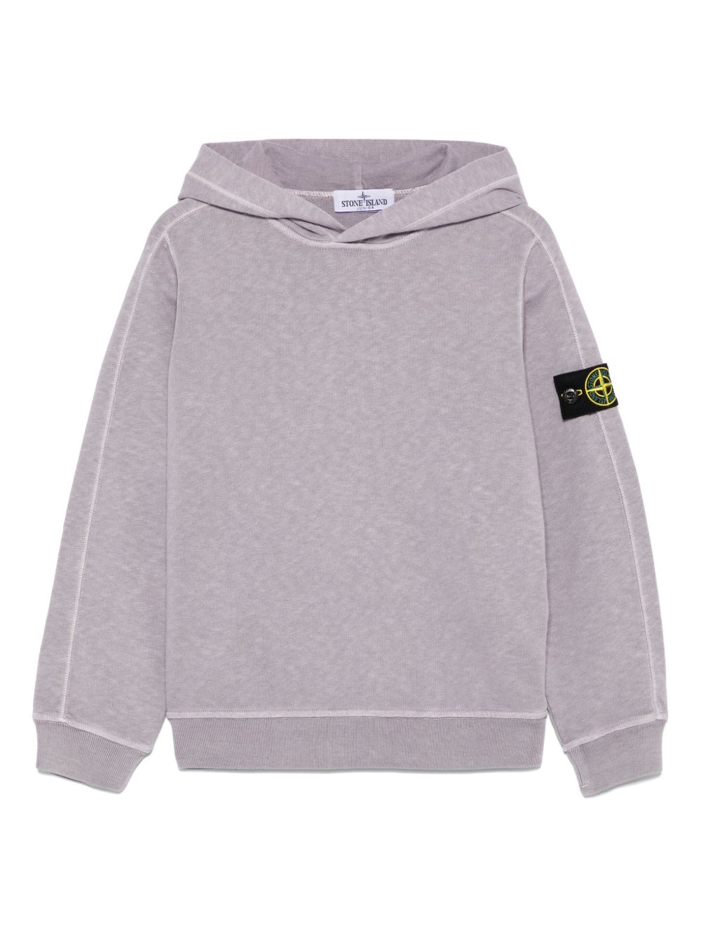 Stone Island Junior
Felpa con cappuccio e applicazione Compass