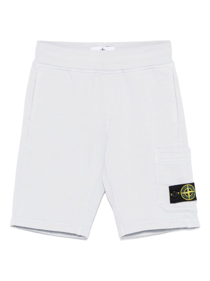 Stone Island Junior
Shorts con applicazione Compass