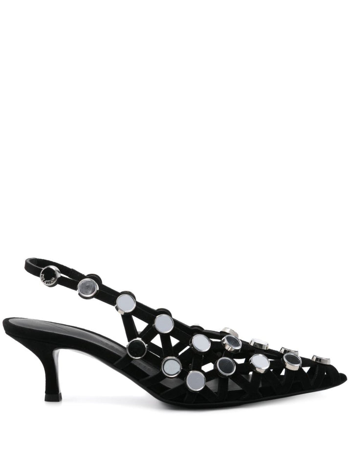 The Attico
Pumps Grid con cinturino posteriore 50mm