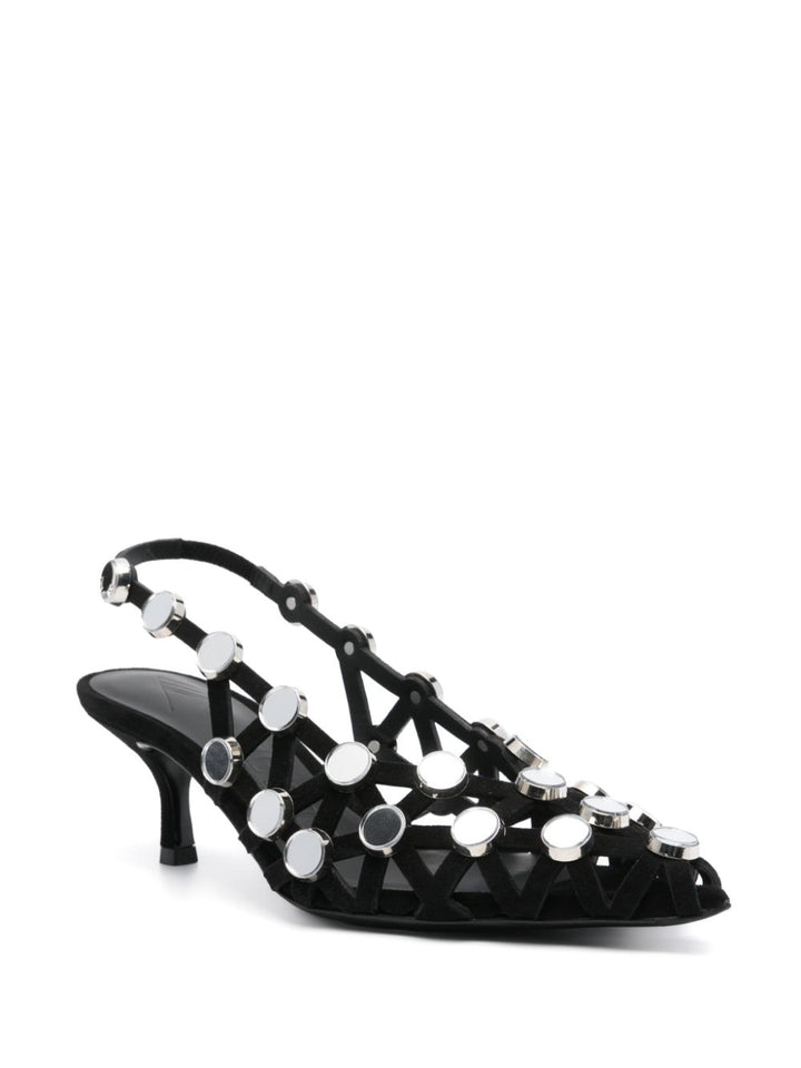 The Attico
Pumps Grid con cinturino posteriore 50mm