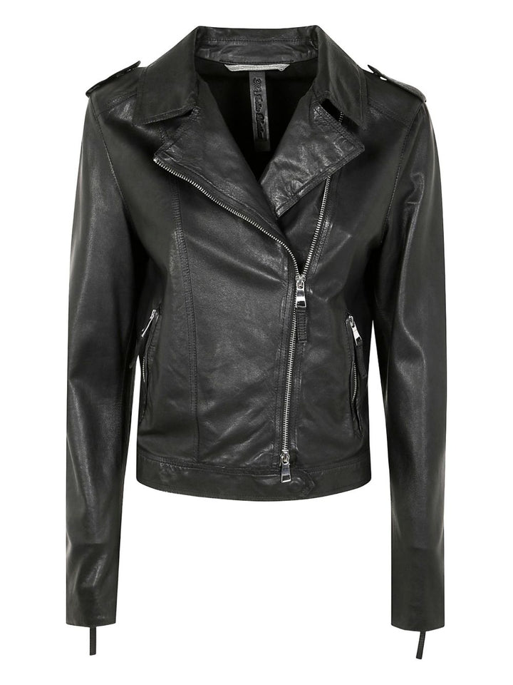 The Jackie Leathers
leather biker jacket