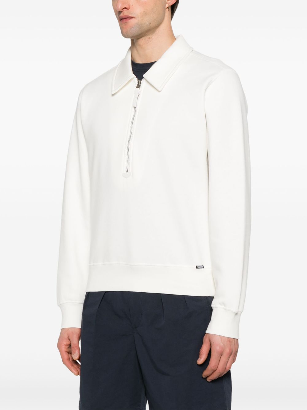 TOM FORD
Felpa con mezza zip