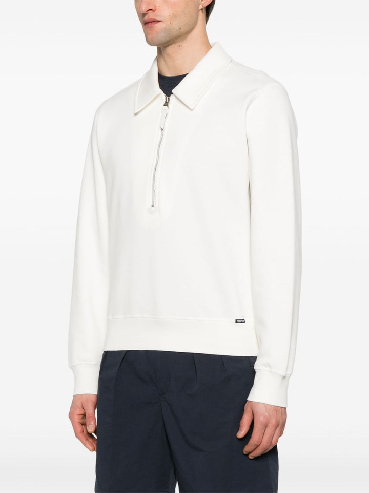 TOM FORD
Felpa con mezza zip