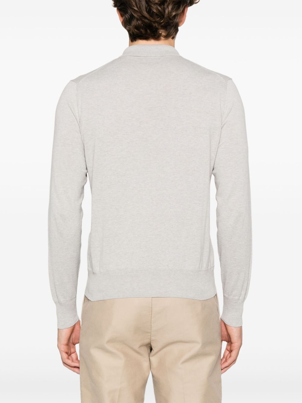 TOM FORD
Polo in cotone con ricamo logo
