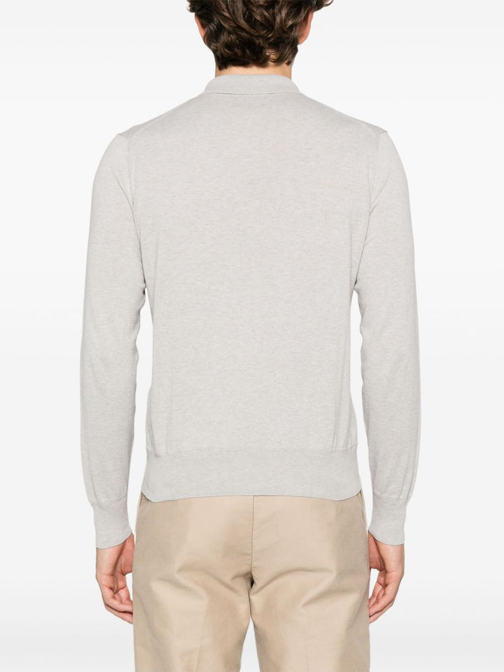 TOM FORD
Polo in cotone con ricamo logo