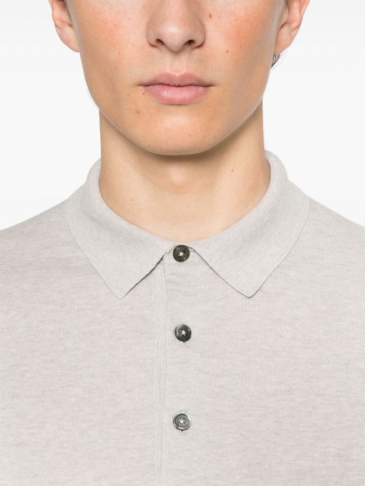 TOM FORD
Polo in cotone con ricamo logo