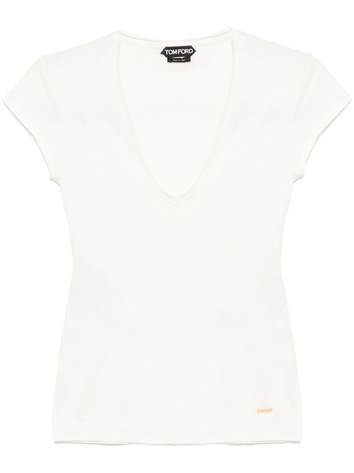 TOM FORD
T-shirt con scollo a V