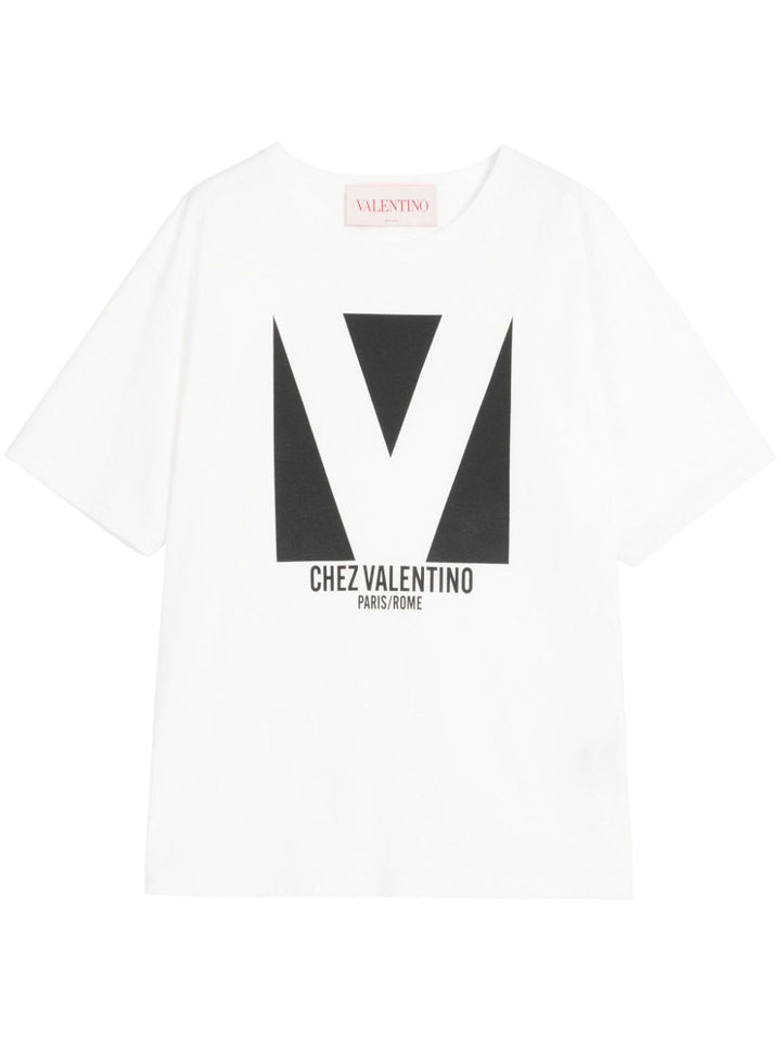 Valentino Garavani
T-shirt con stampa Chez Valentino