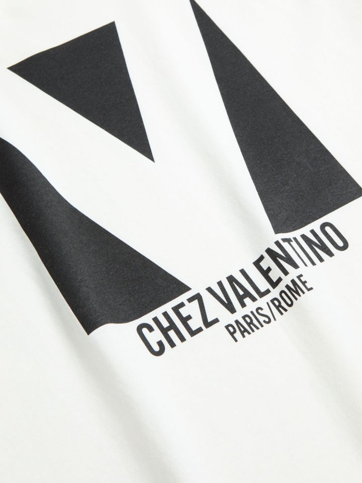 Valentino Garavani
T-shirt con stampa Chez Valentino