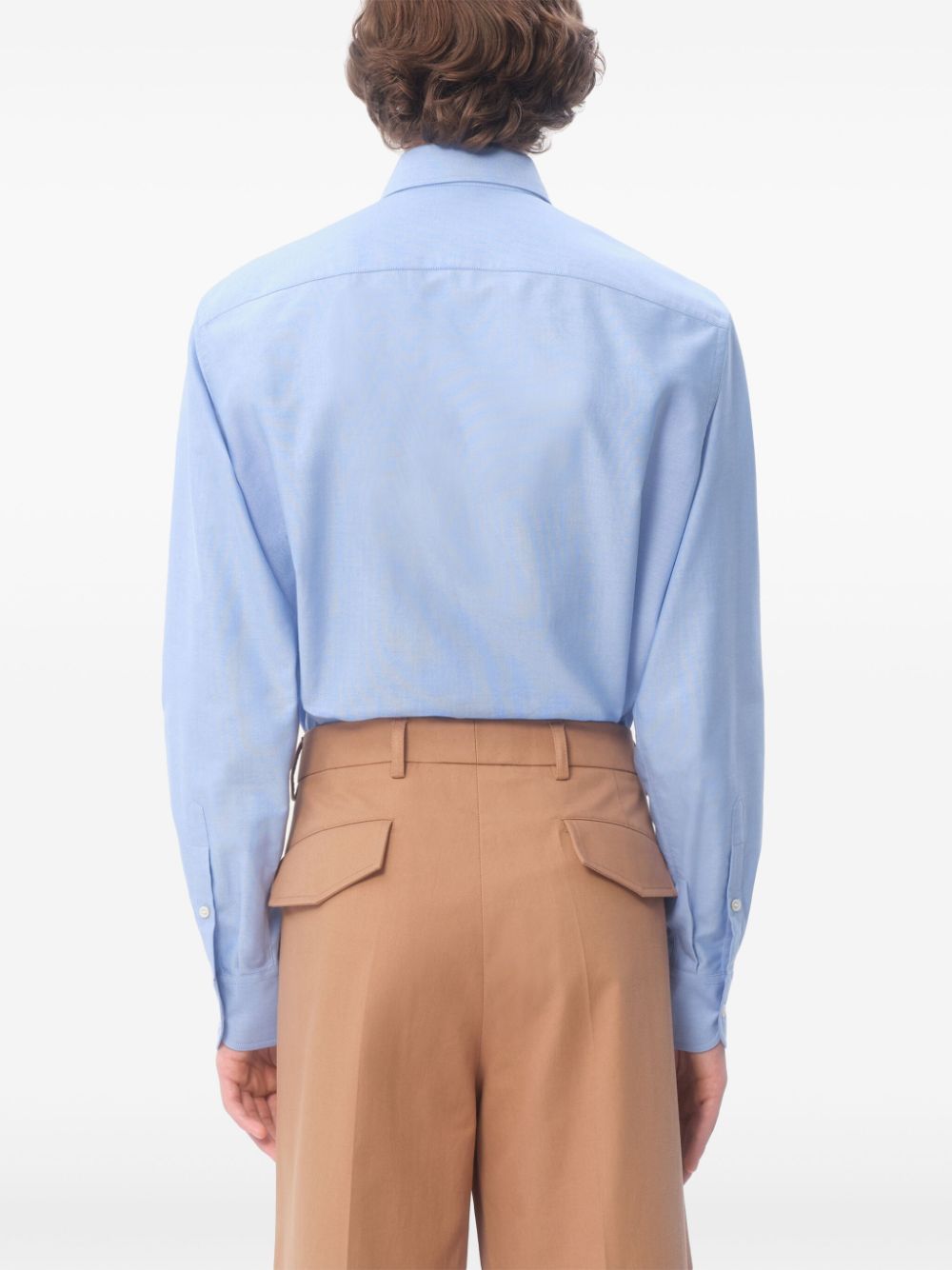 Valentino Garavani
Camicia in cotone con ricamo VLogo