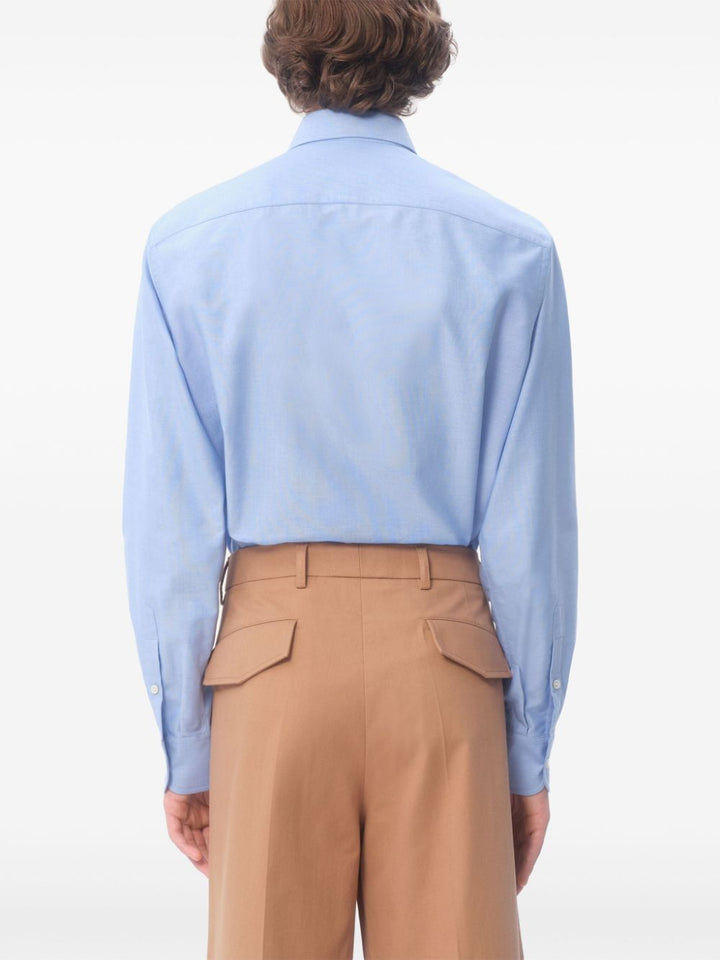 Valentino Garavani
Camicia in cotone con ricamo VLogo