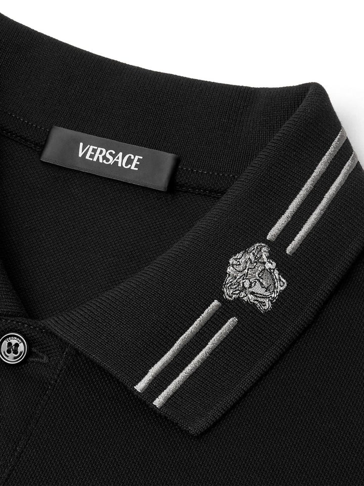Versace
Polo con ricamo Medusa