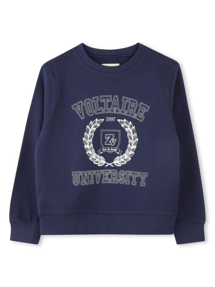 Zadig & Voltaire Kids
Felpa con stampa