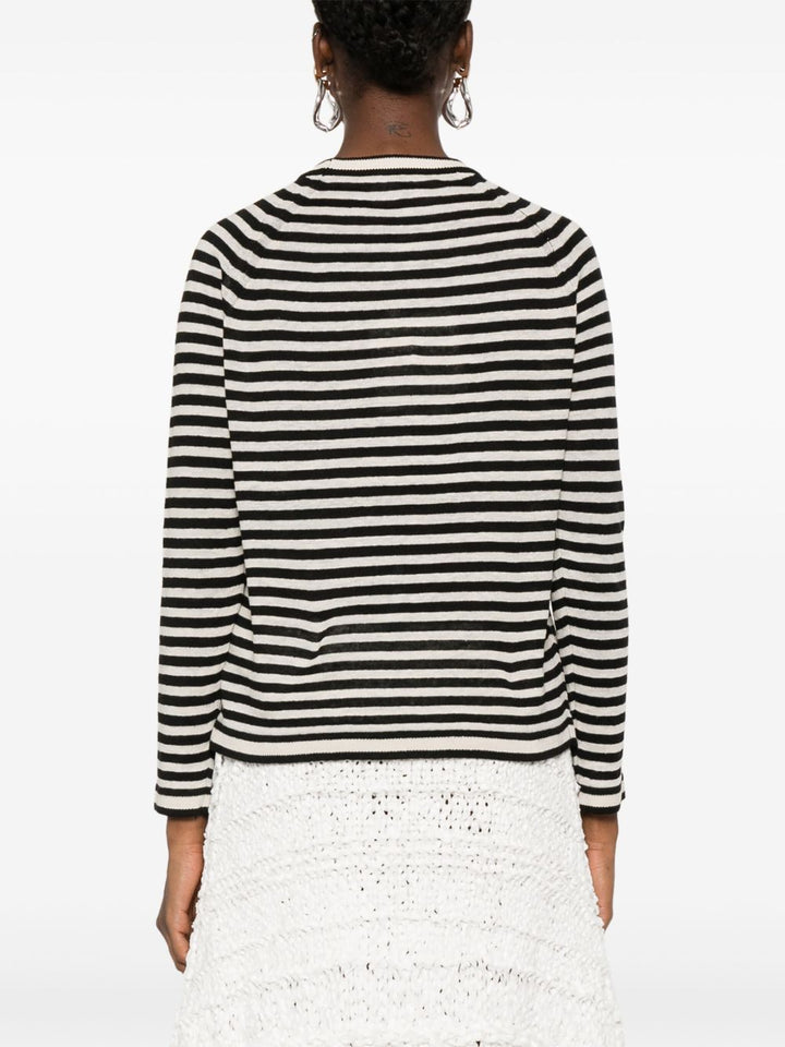 'S MAX MARA
Maglia in filato di lino a righe