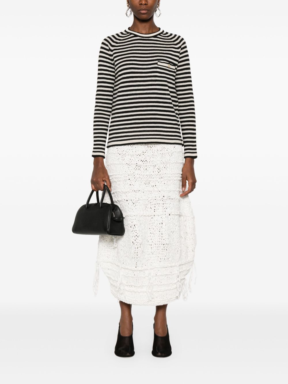 'S MAX MARA
Maglia in filato di lino a righe
