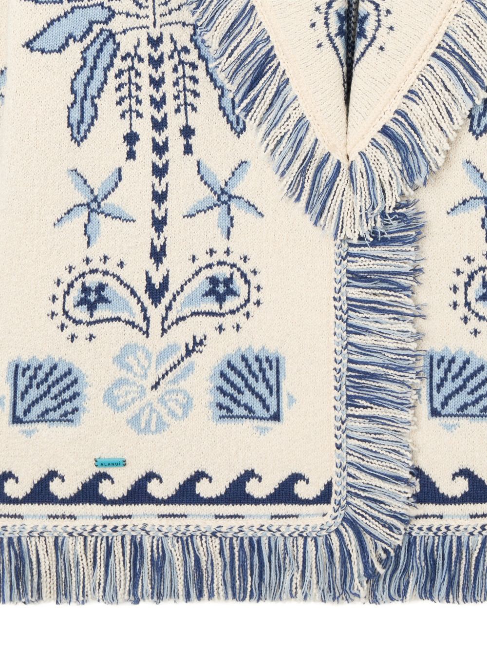 Cardigan lungo "Echoes Of The Island" con cintura