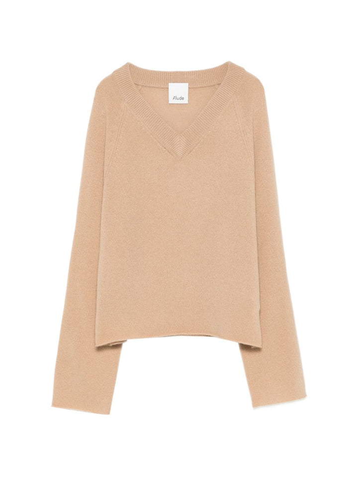 Maglione con scollo a V