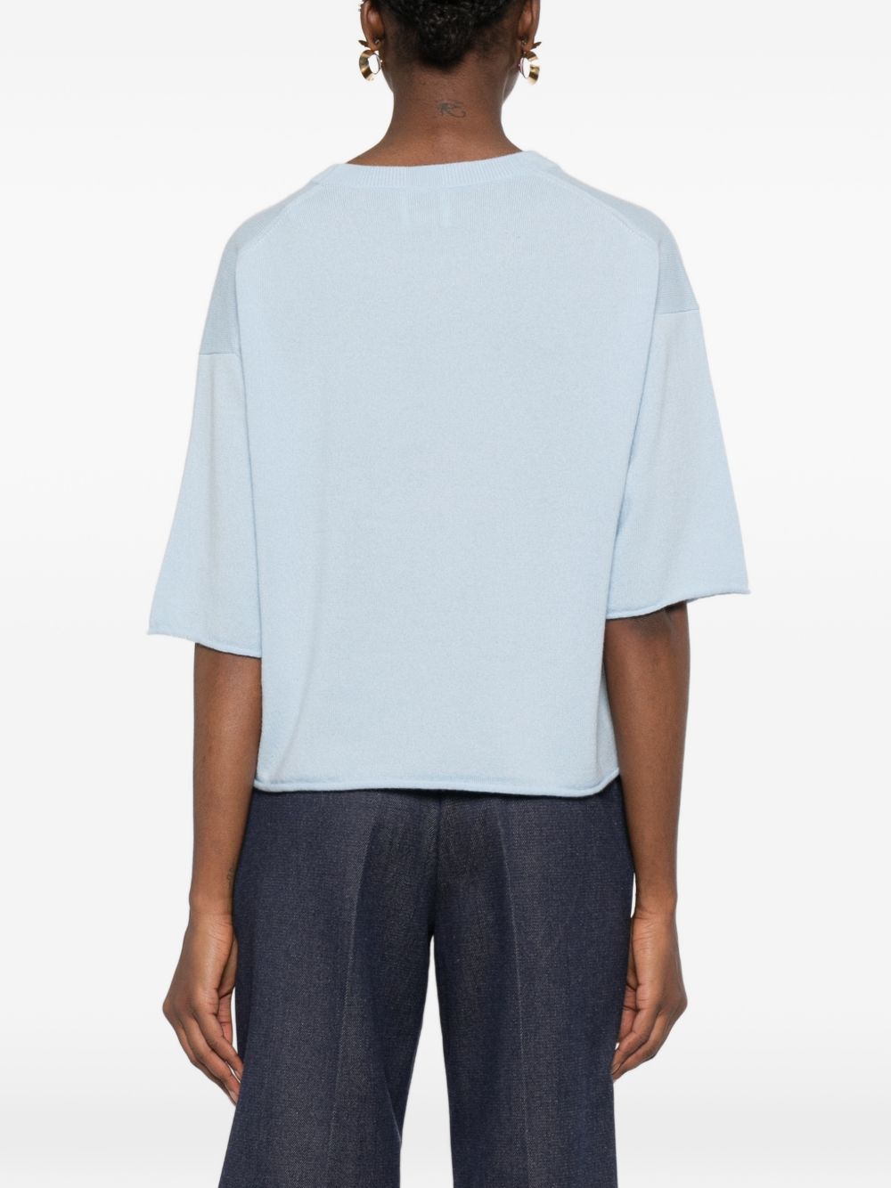 T-shirt a taglio vivo
