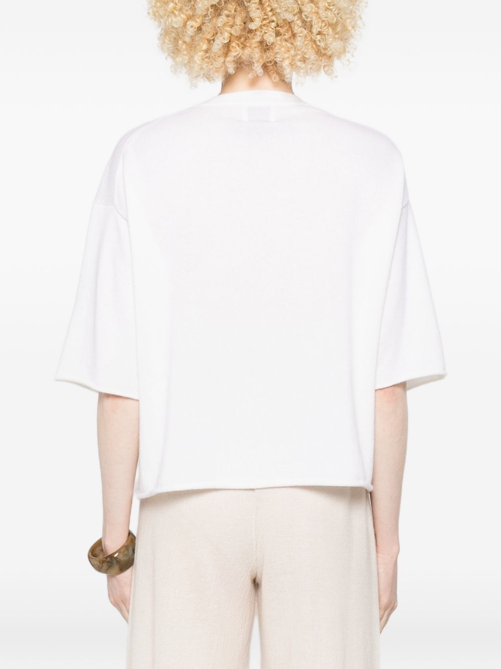 T-shirt a taglio vivo