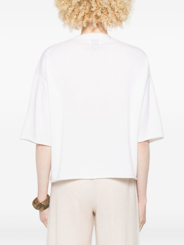 T-shirt a taglio vivo