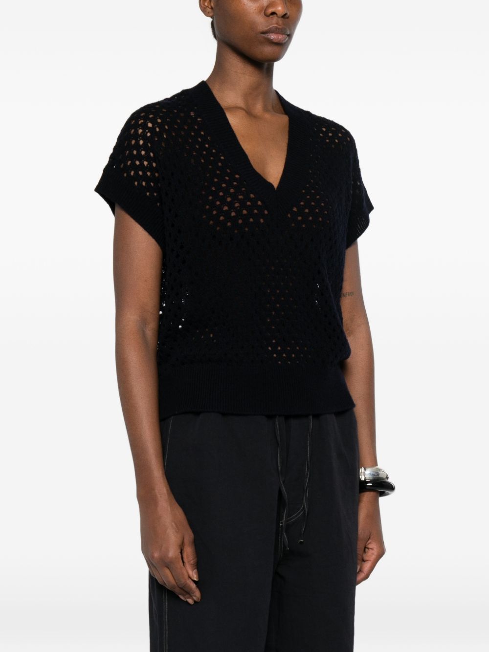 Maglia con scollo a V