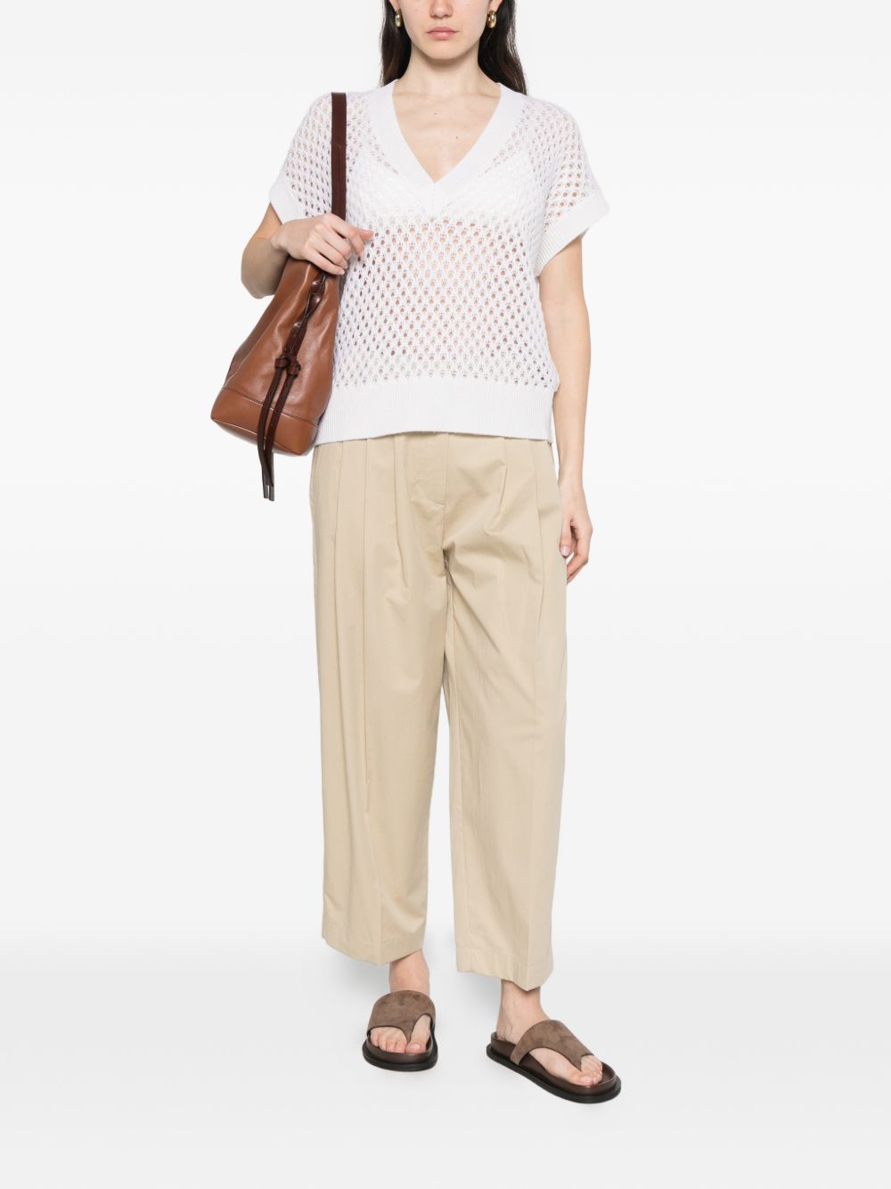 Maglia con scollo a V