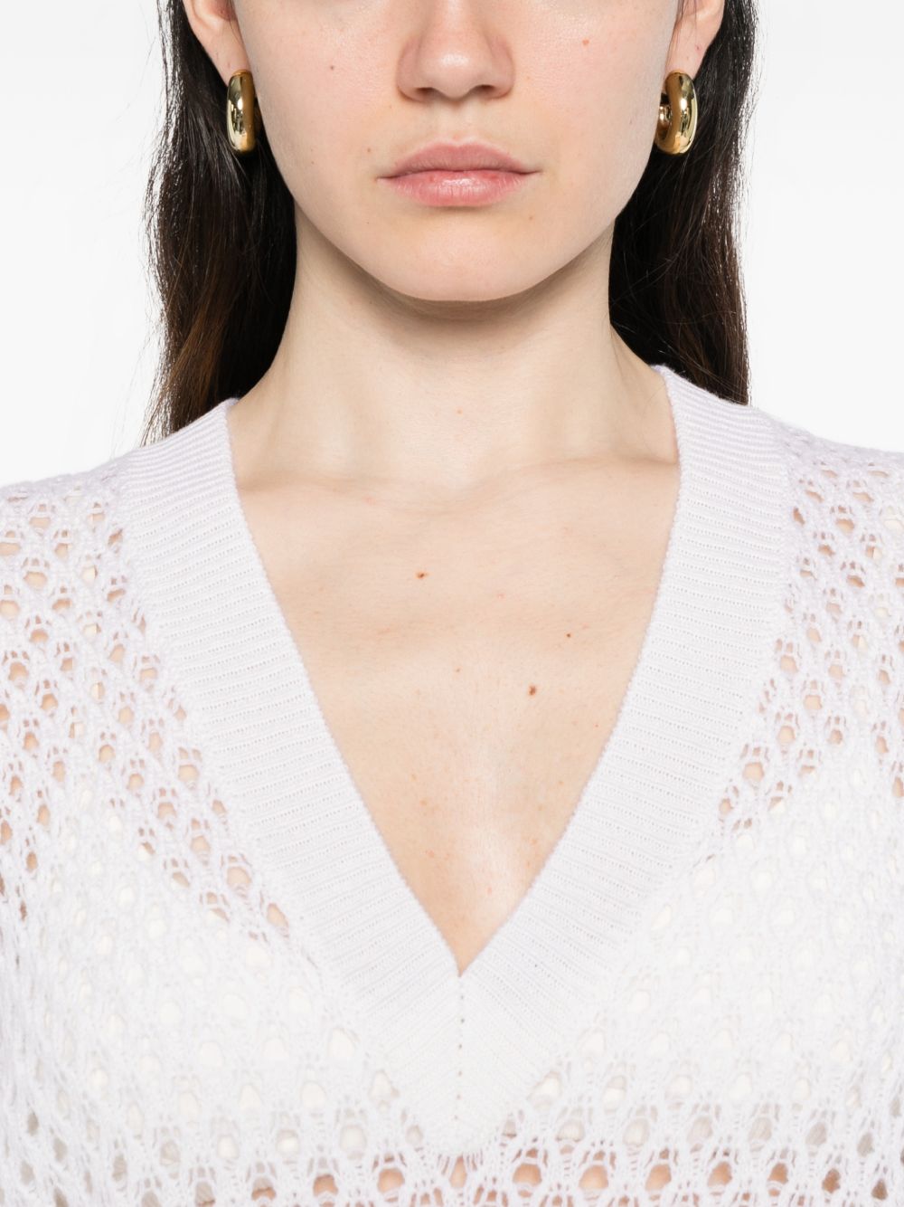 Maglia con scollo a V