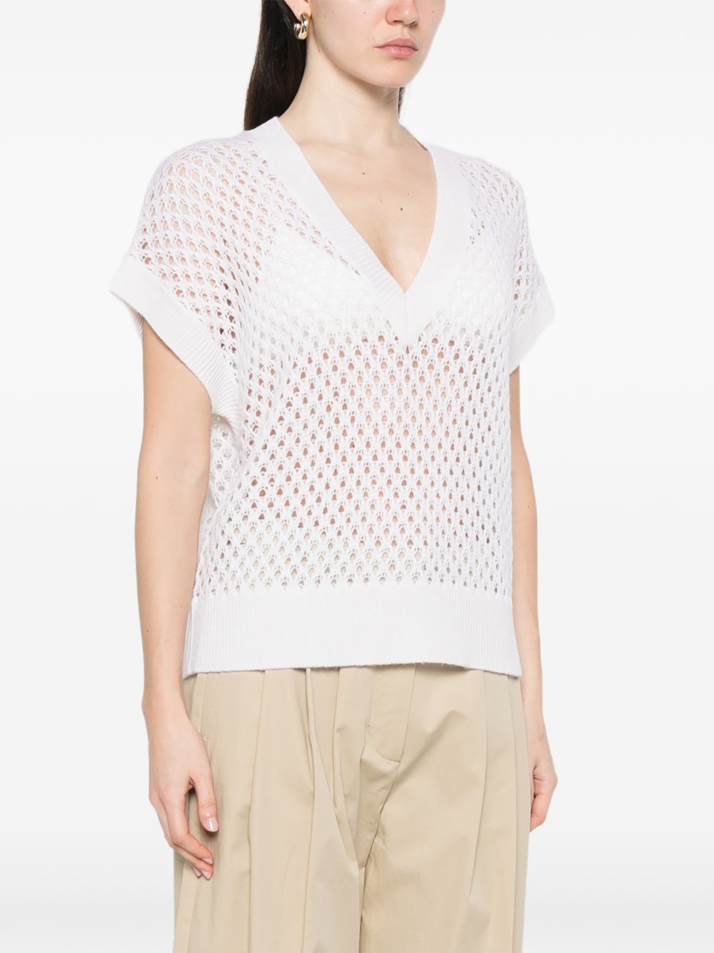 Maglia con scollo a V