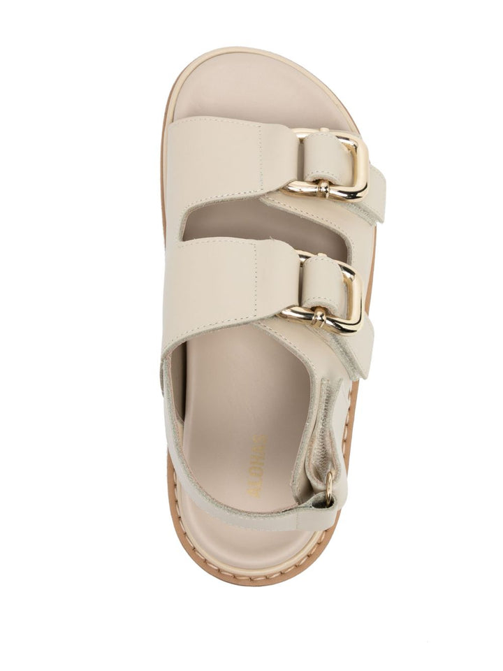 Harper Sandali in Pelle Bianchi