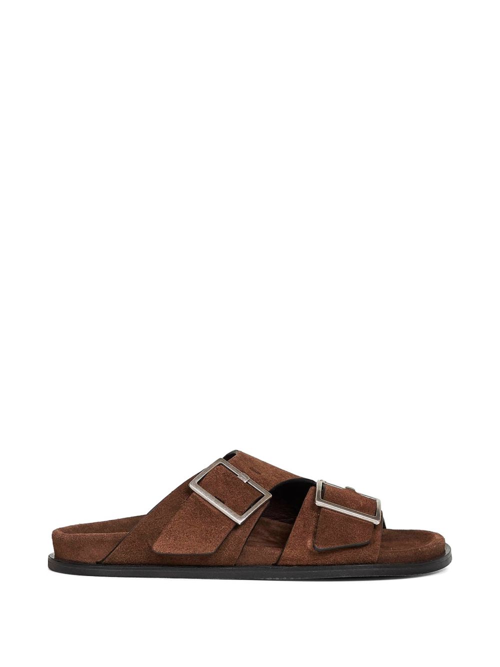 Mules in pelle scamosciata