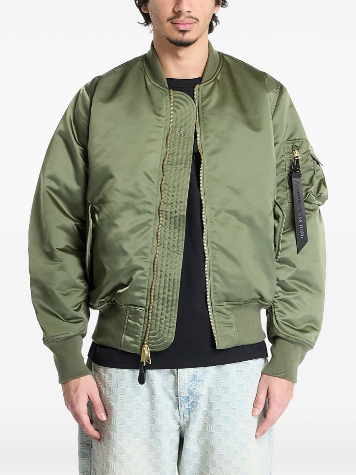 Bomber con zip