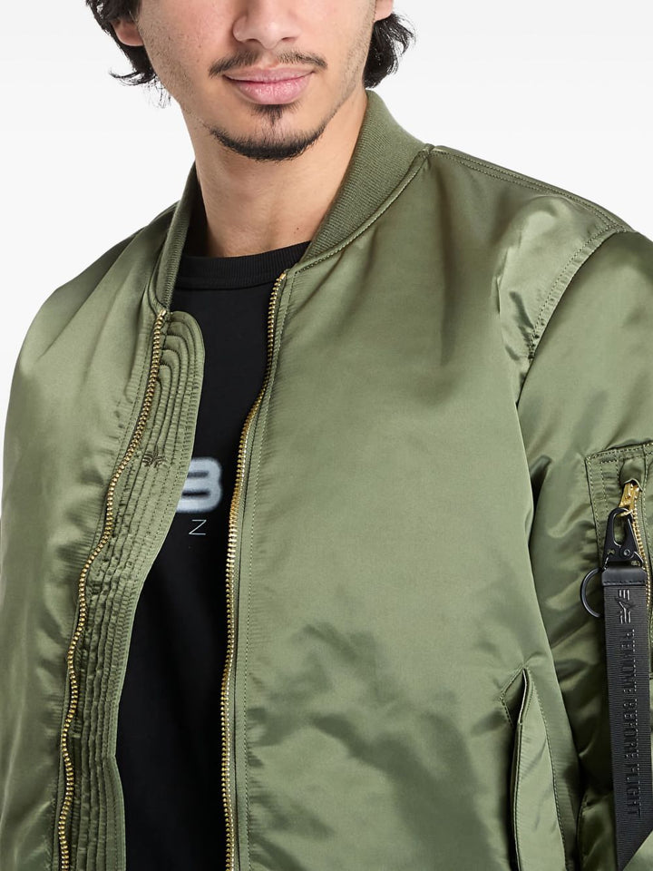 Bomber con zip
