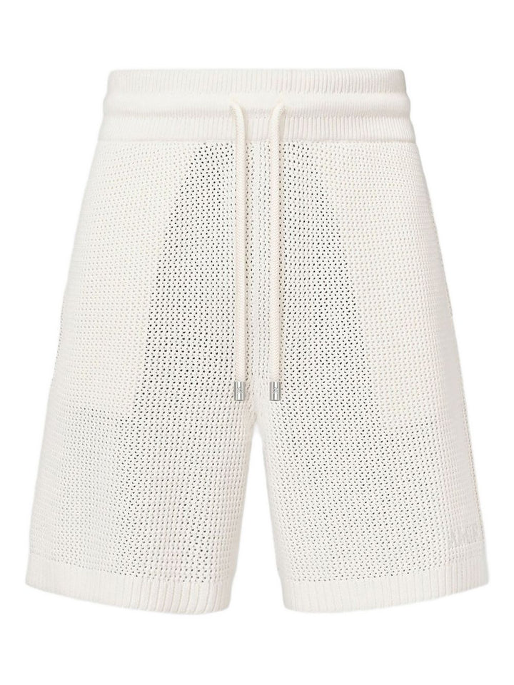 Shorts all'uncinetto