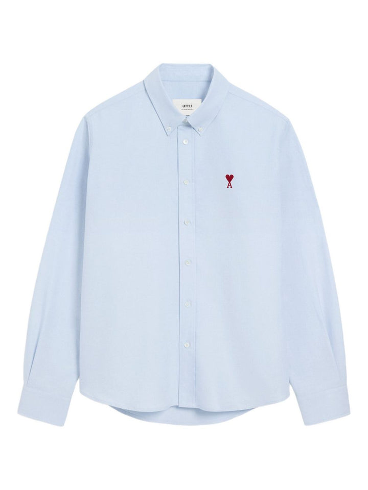 Camicia botton-down e AMI DE COEUR ricamato