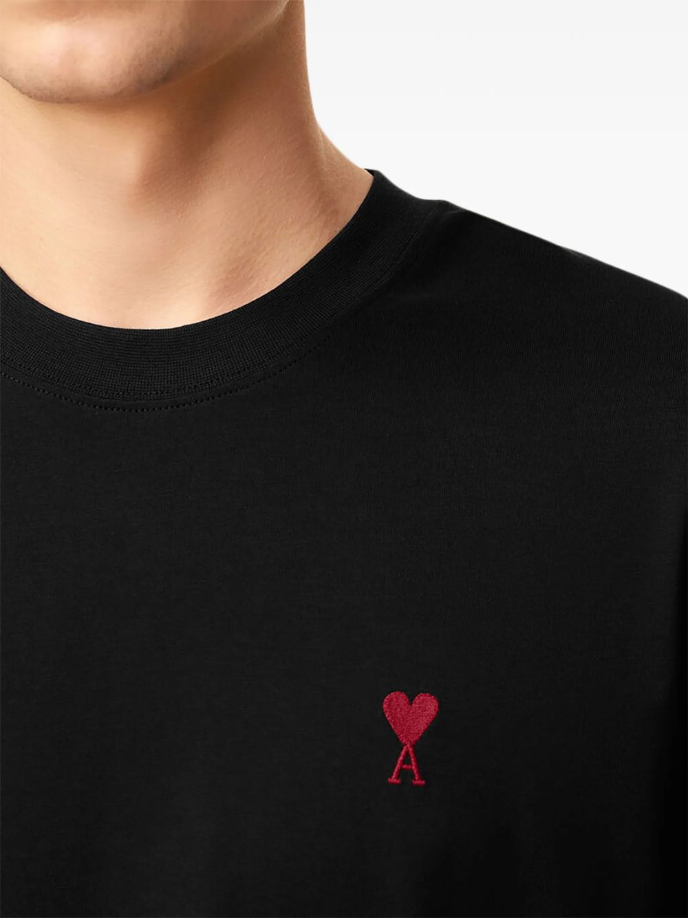 maglietta girocollo mezza manica con logo