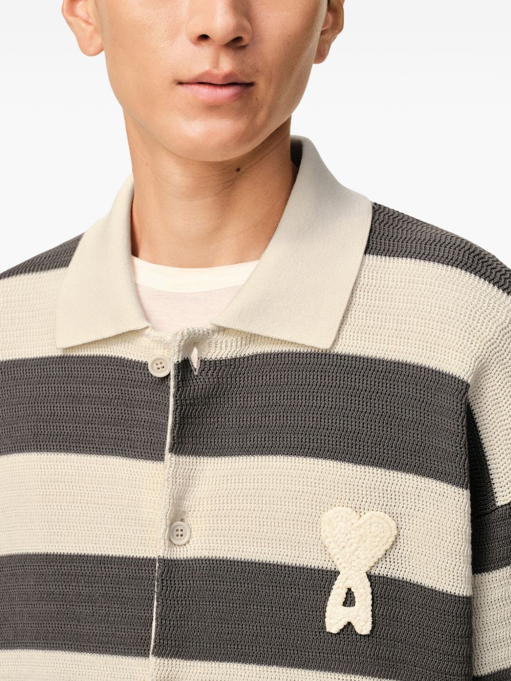 Cardigan Ami de Coeur con applicazione