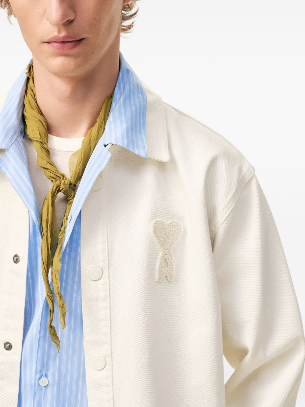 Camicia Ami de Coeur con applicazione