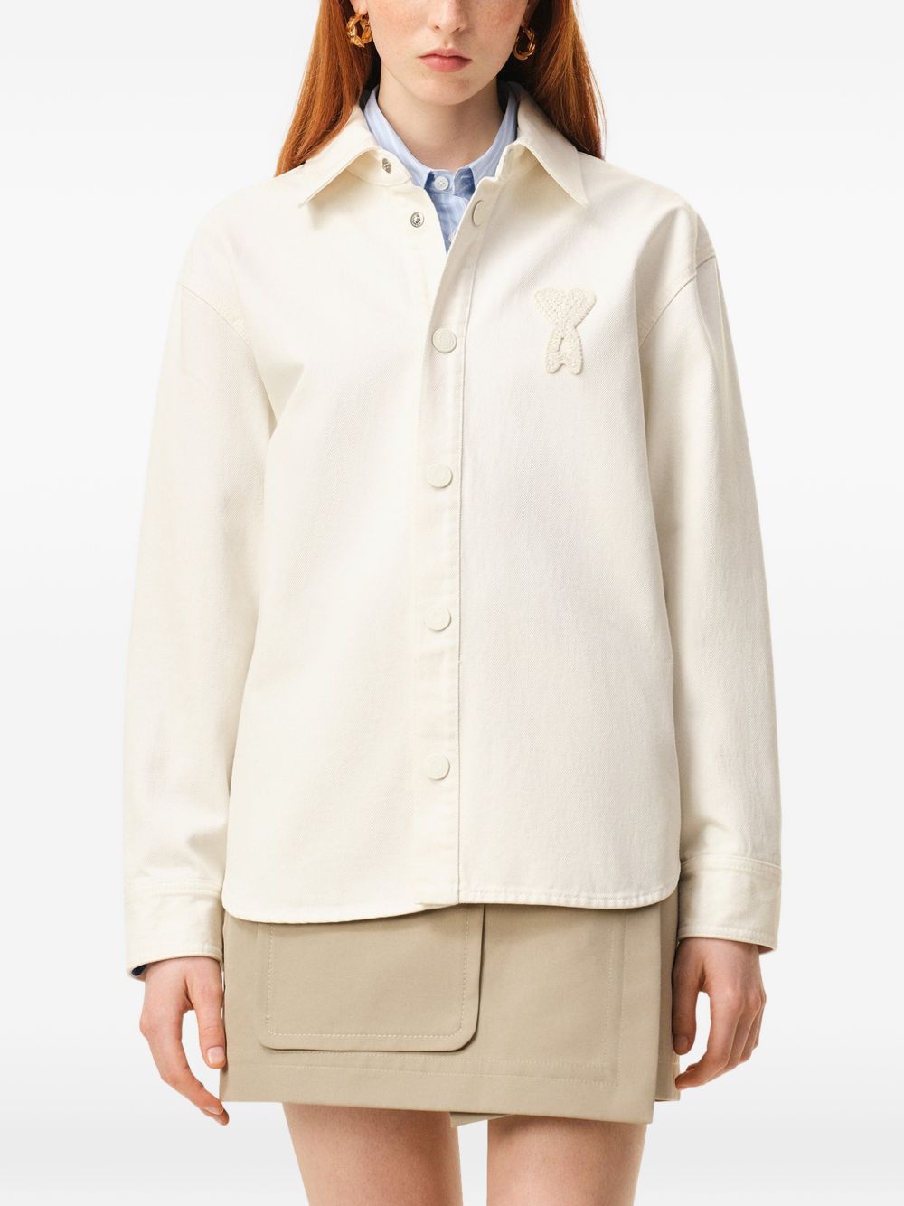 Camicia Ami de Coeur con applicazione