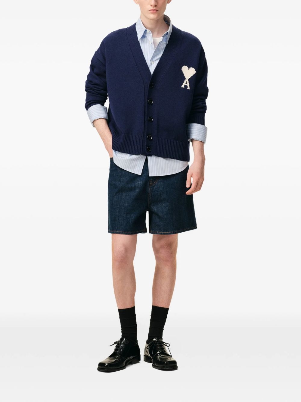 Cardigan con bottoni