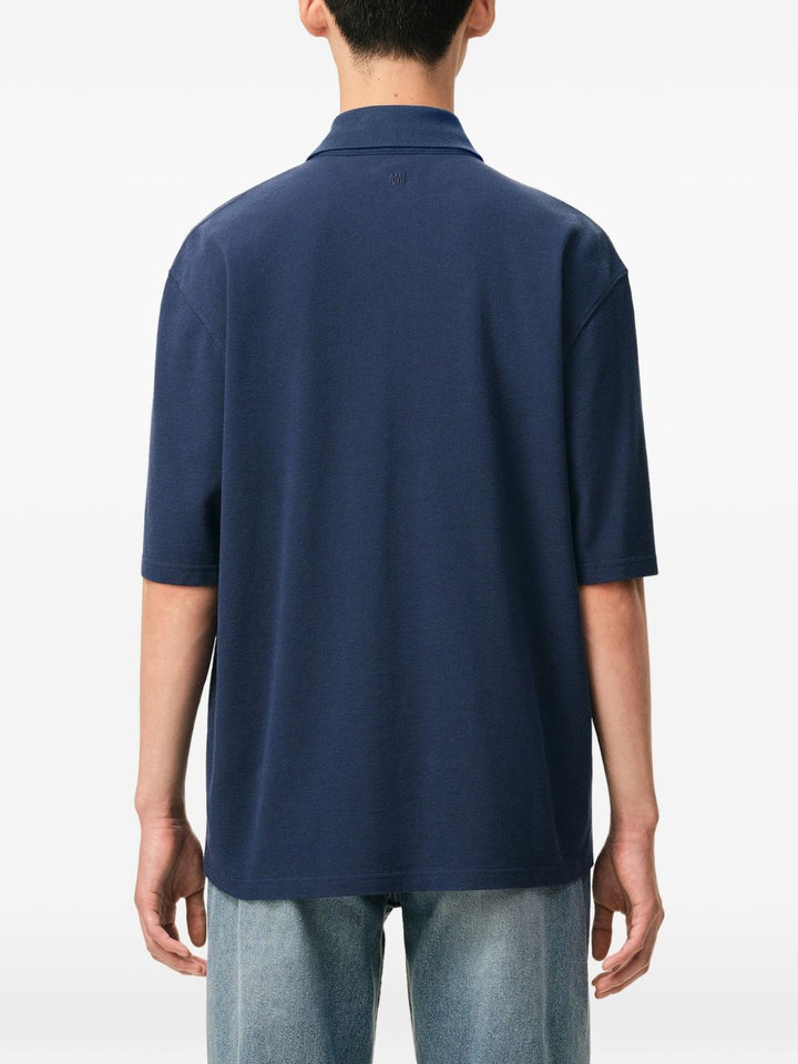 Polo Ami de Coeur con applicazione