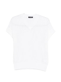 T-shirt con scollo a V