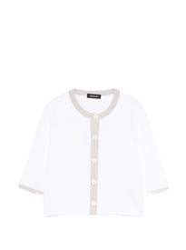 Cardigan con bottoni