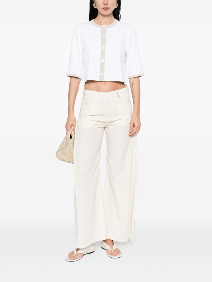 Cardigan con bottoni